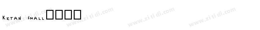 Kitan Small字体转换